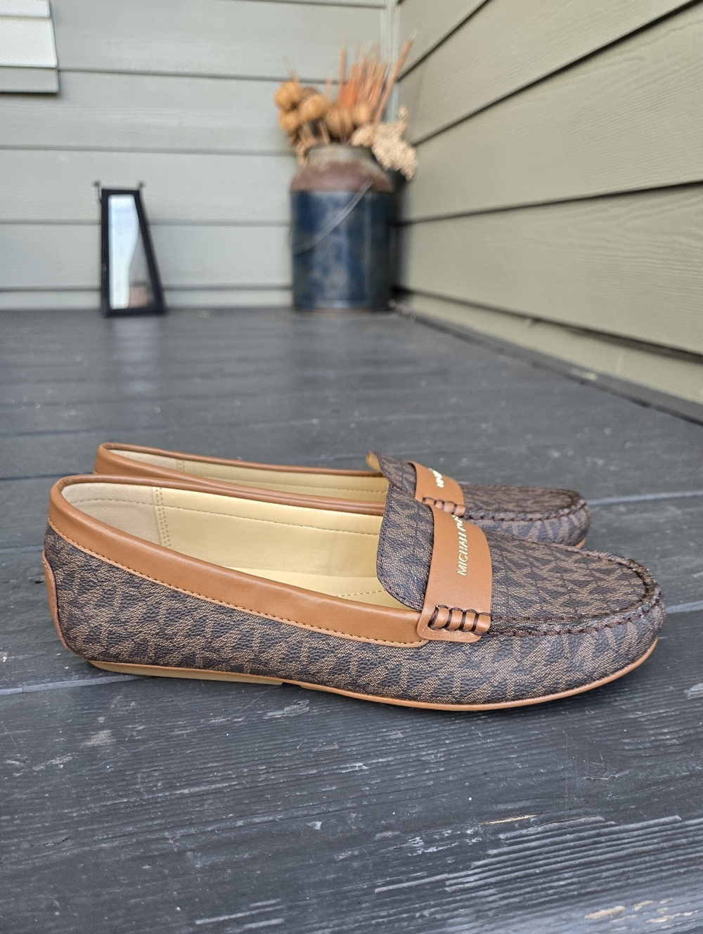 Michael Kors Signature Logo Loafers
